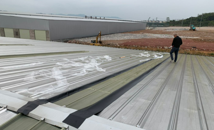 黟县厂房屋面防水维修案例